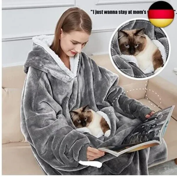 Gemütliches Zuhause Decke Hoodie