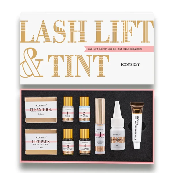 ICONSIGN Lash Lift Eyelash Eyebrow Dye Self Care Beauty Tint Kit Lashes Perm Set Brow Lamination Makeup Tools At Home