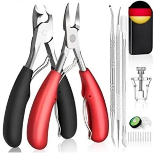 7 Stück Professionelle Zehennagel Pediküre Pack Clipper Eingewachsene Zehennägel Set Modacraft Super Sharp High Quality Stainless Steel Z