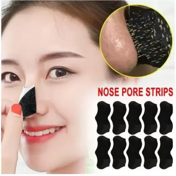 10/30PC Mitesserentferner Nasenaufkleber Aknebehandlung Maske Nasenaufkleber von Black Dot Cleaner Nose Pore Deep Cleaning Skin Care