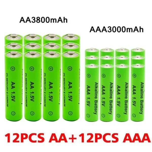 AAA Wiederaufladbare Batterien