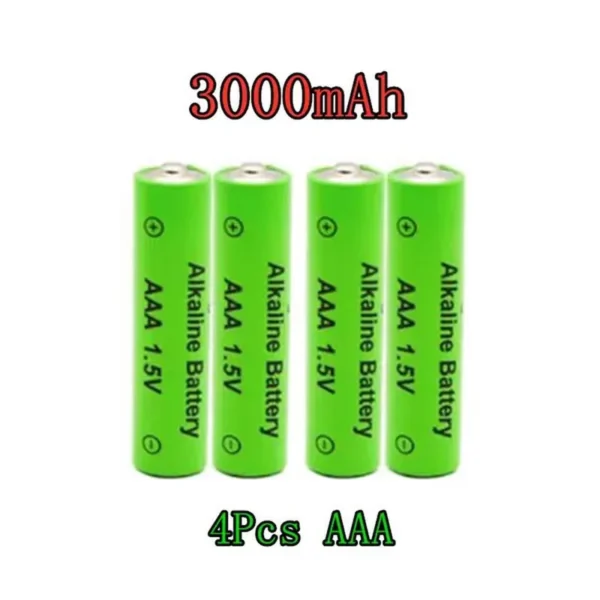 2/4/6/8/10/12/16/20/24PCS 3000Mah Batterien Power Alkaline 1.5V AAA oder 3800Mah 1.5V AA Wiederaufladbare Batterie