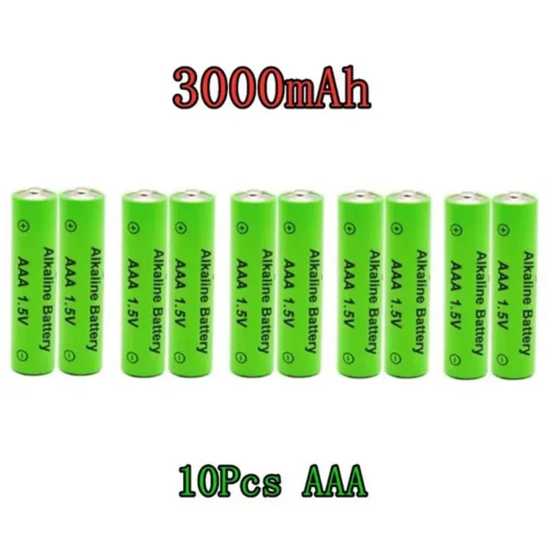 2/4/6/8/10/12/16/20/24PCS 3000Mah Batterien Power Alkaline 1.5V AAA oder 3800Mah 1.5V AA Wiederaufladbare Batterie