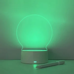 LED-Nachtlicht Notizbrett Nachricht Nachttischlampe Tafel mit Stift USB-Batterie Urlaub Licht Schreibtischlampe Schlafzimmer Dekoration Kinder Geschenk