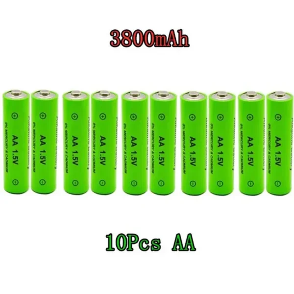 2/4/6/8/10/12/16/20/24PCS 3000Mah Batterien Power Alkaline 1.5V AAA oder 3800Mah 1.5V AA Wiederaufladbare Batterie