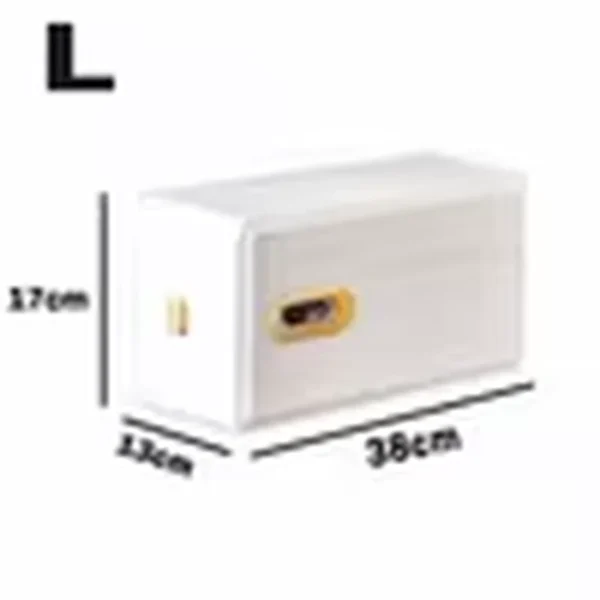 Kleiderschrank Organizer Sockenaufbewahrung Einfache platzsparende Box Platzsparend Schlafzimmer Wandmontiert Stanzfrei Kleiderschrank Sockenaufbewahrung Schublade Unterwäsche Organizer