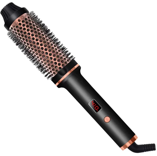 Curling Thermal Brush 1.5 Inch Beheizte Lockenbürste Keramik Lockenstab Volumizing Brush Heizung Rundbürste Travel Hair Curler Comb