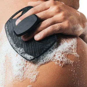 1Pc Weiche Silikon-Peeling-Bürste Reiniger Manuelle Körperreinigung Scrubber Peeling Dusche Sanfte Massage Bad Bürste