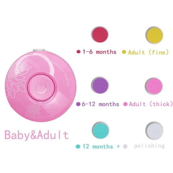 Elektrischer Nageltrimmer für Babies