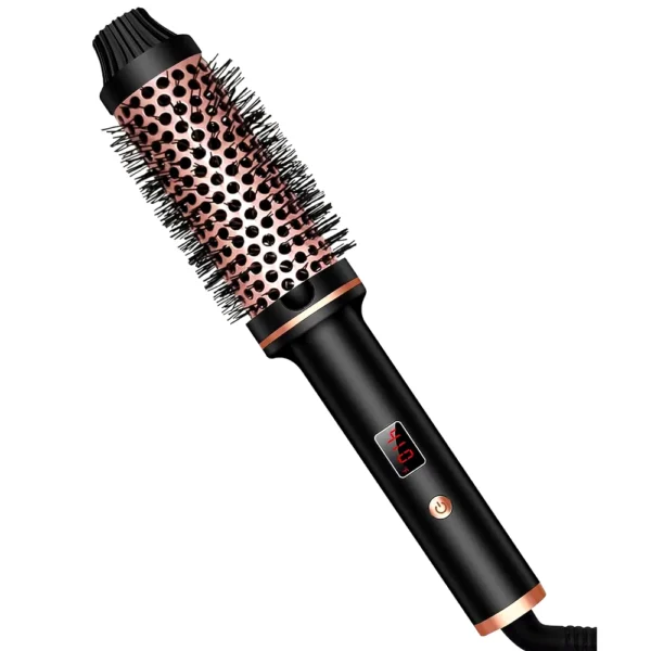 Curling Thermal Brush 1.5 Inch Beheizte Lockenbürste Keramik Lockenstab Volumizing Brush Heizung Rundbürste Travel Hair Curler Comb