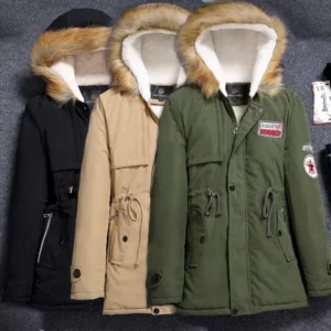 Paar junge Herbst Winter lange Parka Männer lässig Slim Fit Kapuze Winter Jacken Herren Liebhaber Mantel